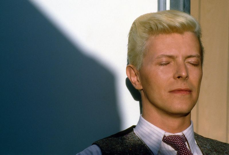 David Bowie backstage Australia 1983 © Denis O Regan - Courtesy of West Contemporary