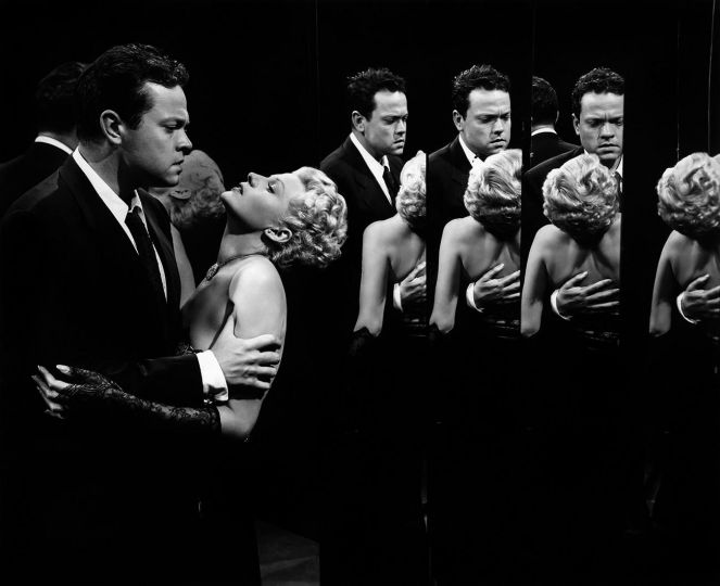 Orson Welles, Rita Hayworth / Lady From Shangai - From Film Noir Portraits published by Reel Art Press