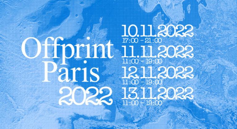Offprint Paris 2022