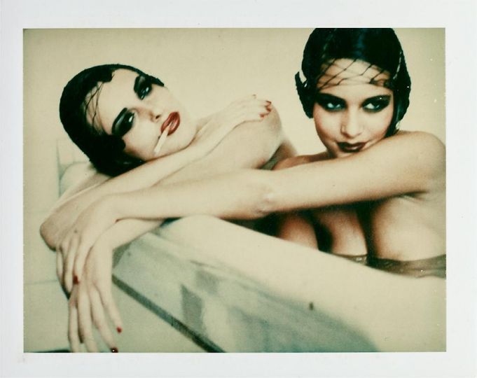 Ellen von Unwerth,
Soaked, Girls in the Bath
Signed in ink on the verso.
Unique colour Polaroid Type 100 print.
Sheet: 8.9 x 11.4 cm (3 1/2 x 4 1/2 in.)
1992
Estimate £2,000-3,000
Note
For Vogue Italia
 - Image courtesy of Phillips.