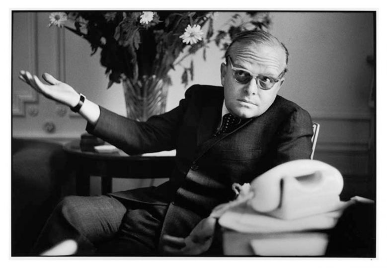 Truman Capote, Paris, 1966 © Jean Mounicq - Editions de Juillet 
