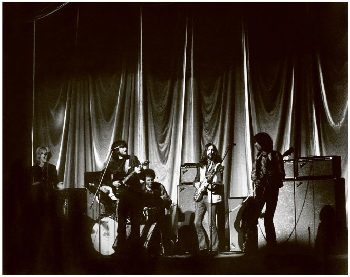 George Harrison, Eric Clapton perform with Delaney & Bonnie © Pattie Boyd Archive - Courtesy Reel Art Press