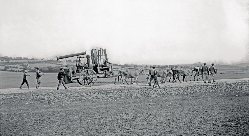 La Locomotive Lieu non identifie @ 1902 Charles et Paul Geniaux Musée de Bretagne Rennes