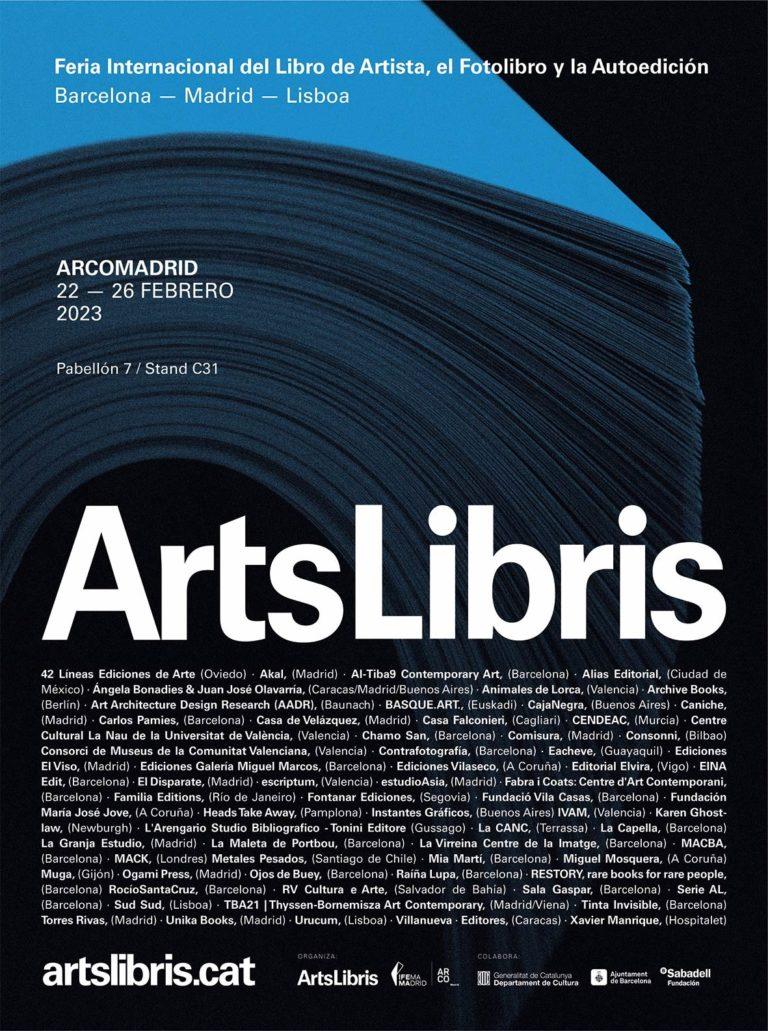 ARCOmadrid 2023 : ArtsLibris