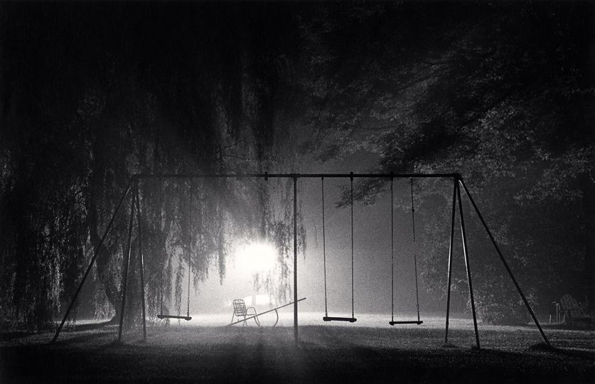 Swings, Catskill Mountains, New York, New York, USA. 1977 © Michael Kenna - Courtesy of the artist