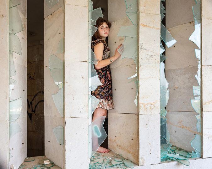 Demi, Broken Glass, Brummana, Lebanon, 2021 © Rania Matar- Courtesy of the artist and Fitchburg Art Museum