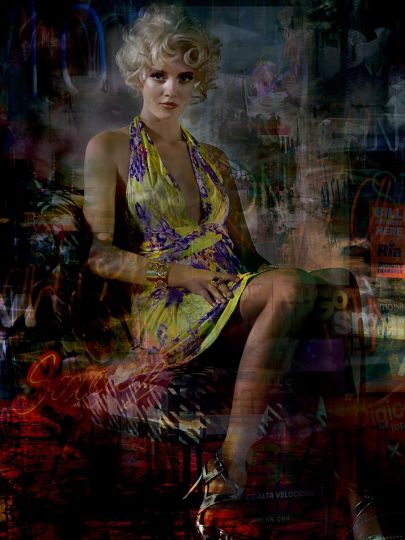 Série « Modern Royals », 2020 Portrait_of_Gaby / « Modern Royals » series, 2020 Portrait_of_Gaby © Valérie Belin - From Valérie Belin, The Uncertain Beauty of the World (Atelier EXB / MUba, Tourcoing, 2023)