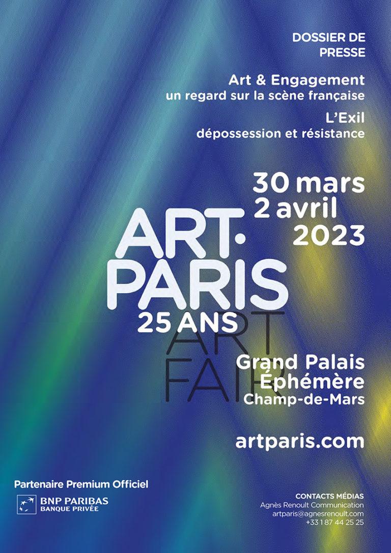 Art Paris 2023 : Ouverture des accréditations