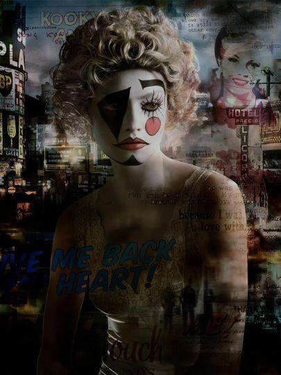 Série « Heroes », 2022 Lady Heart / « Heroes » series, 2022 Lady Heart © Valérie Belin - From Valérie Belin, The Uncertain Beauty of the World (Atelier EXB / MUba, Tourcoing, 2023)