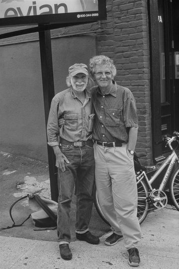 Richard Nonas et Harry Gruyaert, New-York, 2001 © Harry Gruyaert / Magnum Photos - Courtesy of the artist and LE BAL