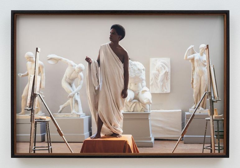 Black Apollo (Once Again... Statues Never Die), 2022 © Isaac Julien - Courtesy of the artist, Victoria Miro, and Jessica Silverman, San Francisco