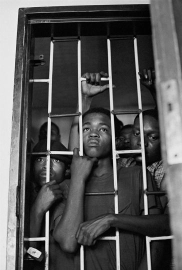 Ernest Cole - South Africa, 1960s. These boys were caught trespassing in a white area. From the chapter „Police & Passes“ © Ernest Cole / Magnum Photos