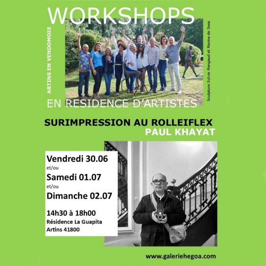 Workshop double exposition au Rolleiflex avec Paul Khayat