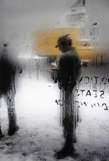 Saul Leiter. Neige, 1970. © Saul Leiter Fondation, 2023