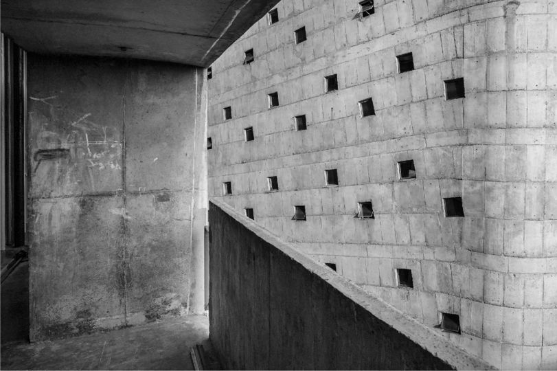 EL-Tender Concrete 08 Secretariat Building Chandigarh October 2020 © Emmanuel Lenain