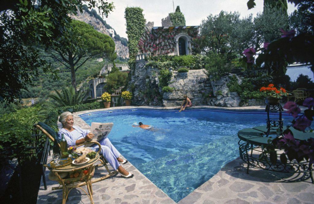 louis vuitton gathers slim aarons' italian riviera photographs from 1960-80  in new book