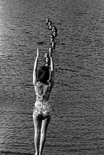 Al Satterwhite - The Swim Class, Rolla, Missouri - 1965 - Courtesy A.galerie
