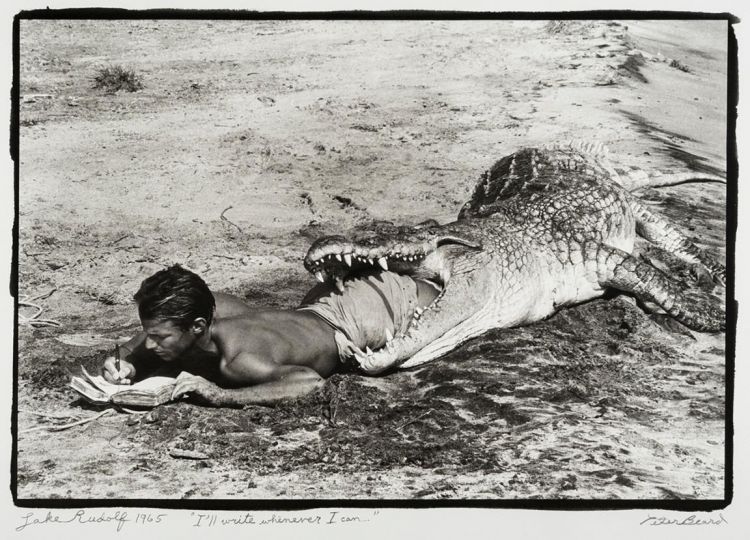 Peter Beard - I’ll write whenever I can..., 1965
© The Estate of Peter Beard / Courtesy
of Staley-Wise Gallery, New York