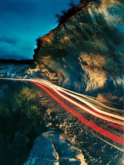Maluti Mountain Pass. Free State. SA. © Obie Oberholzer