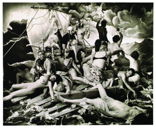 The Raft of Georges W Bush, New Mexico, 2006 © Joel-Peter Witkin - courtesy baudoin lebon