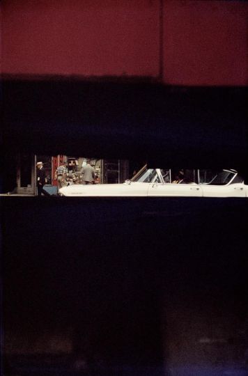 Saul Leiter, Entre les planches, vers 1957 © Saul Leiter Fondation, 2023