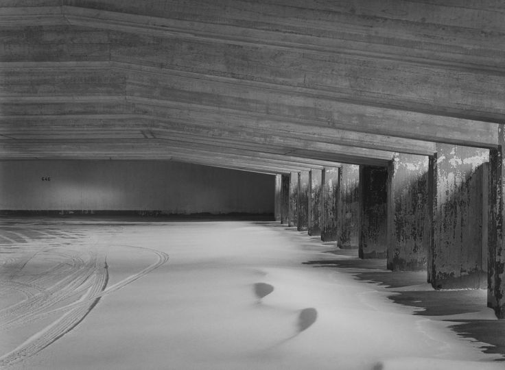 Bruno Ehrs, Parking Garage, Slöjdgatan 7. December 1985 (from The Stockholm Suite, 1987). © Bruno Ehrs