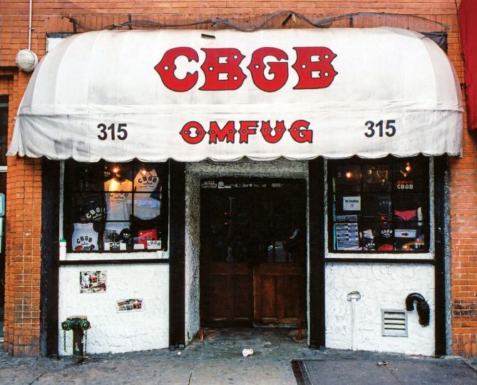 CBGB, Bowery at Bleecker St, East Village, 2005, copyright Karla and James Murray