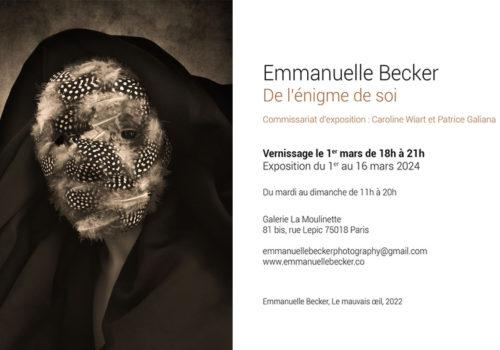 Galerie La Moulinette : Emmanuelle Becker – De l’énigme de soi