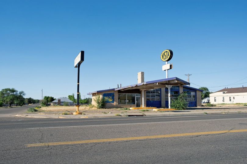 Vista, Tucumcari, New Mexico - From Real Road Test, Philippe Séclier (Atelier EXB, 2024) © Philippe Séclier
