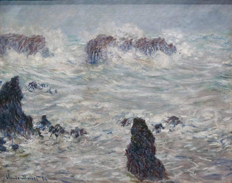 Ateliers Henry Dougier : Jean-Baptiste Gauvin : La mer terrible selon Monet