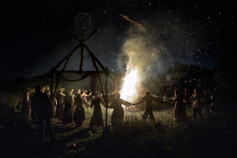 La nuit de Kupala #1, Belarus, 2019 © Claudine Doury - Courtesy of the artist and in camera galerie