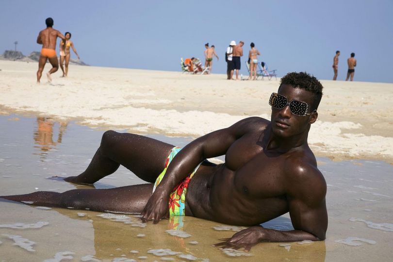 BRAZIL. Rio de Janeiro. Sunglasses fashion shoot for Velvet magazine. 2007. © Martin Parr / Magnum Photos - Courtesy of the artist and Janet Borden, Inc.