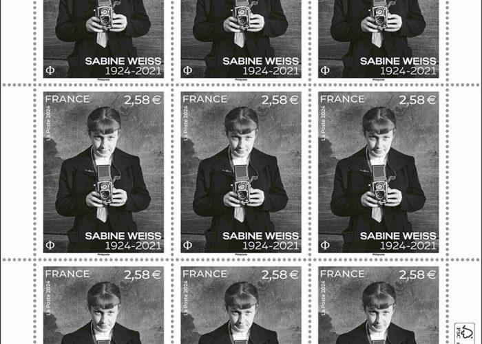 La Poste : The Sabine Weiss stamp