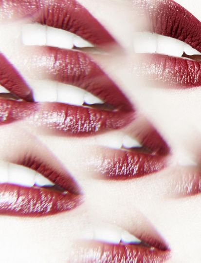 Amber’s Psychedelic Chanel Lips, HUNGER Magazine, Issue 5, 2013 © Rankin