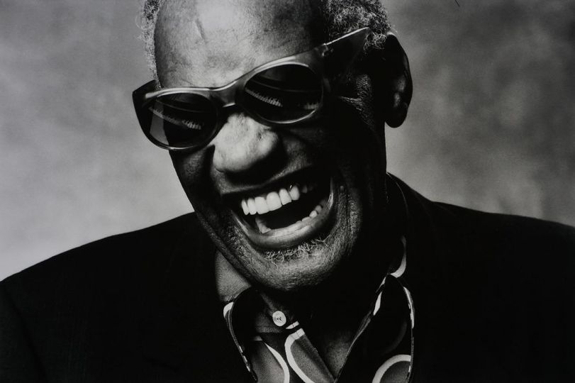 Norman Seeff b. 1939 - Ray Charles, Los Angeles, 1985 © Norman Seeff / Courtesy Peter Fetterman Gallery