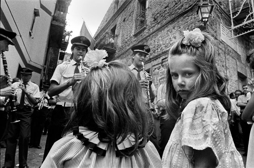 Feast of San Giuliano. (Festa di San Giuliano.) Pollina, 1986 © Courtesy Archivio Letizia Battaglia and The Photographers' Gallery