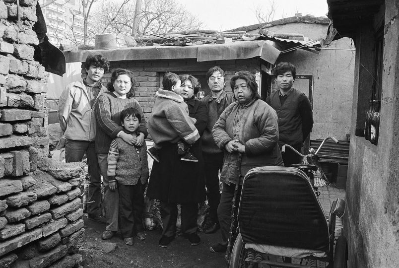 Houxiucai Hutong - Pekin 1989-1990 © Xu Yong