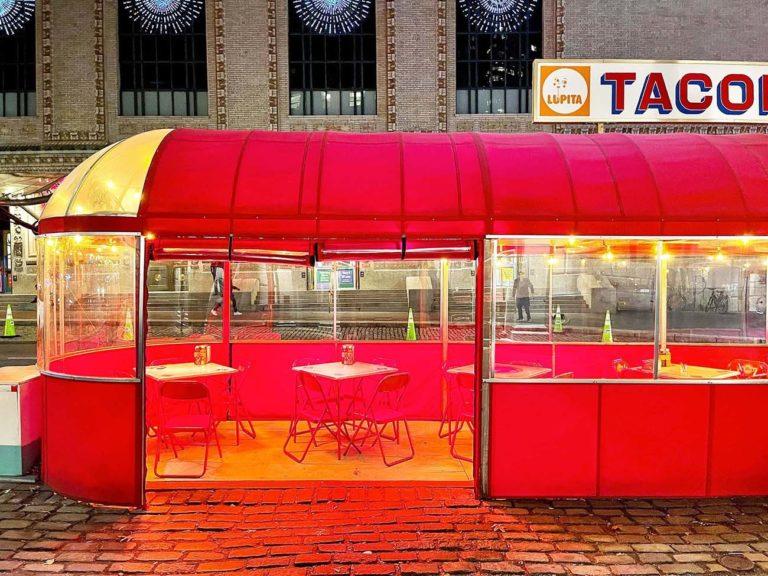 Deborah Bell Photographs : Wijnanda Deroo : Out on the Street : The Dining Sheds & Empty Streets of New York, 2020-2024