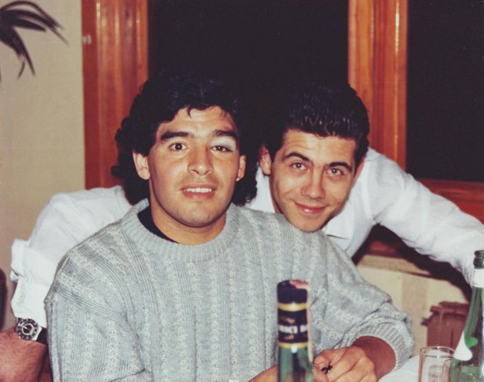 © Carlo Rainone - From the book Maradona, la foto con dios, Naples 1984-1991 - Courtesy Contrejour