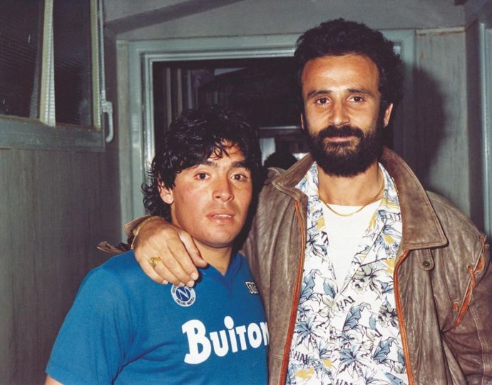 © Carlo Rainone - From the book Maradona, la foto con dios, Naples 1984-1991 - Courtesy Contrejour