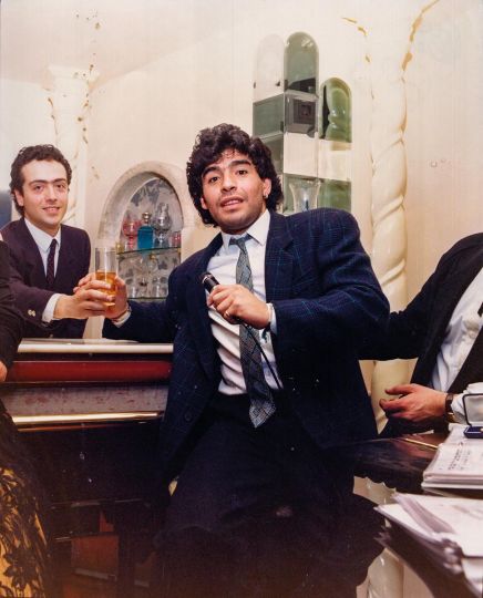 © Carlo Rainone - From the book Maradona, la foto con dios, Naples 1984-1991 - Courtesy Contrejour