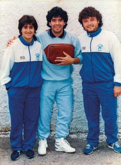 © Carlo Rainone - From the book Maradona, la foto con dios, Naples 1984-1991 - Courtesy Contrejour