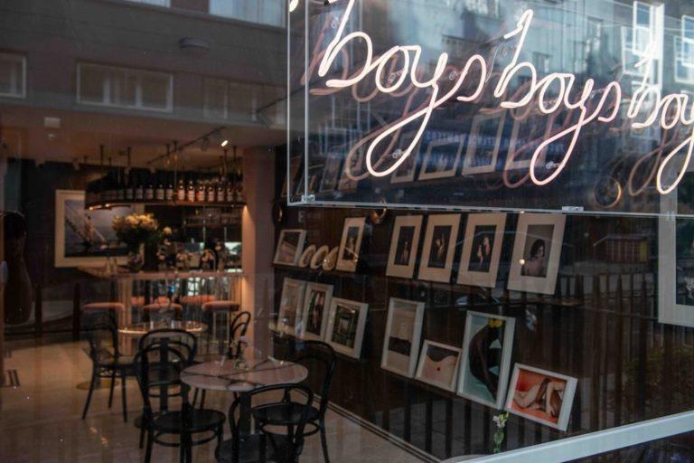 BOYS! BOYS! BOYS! Gallery Café is open in London