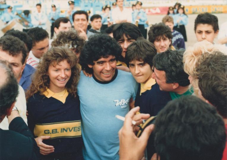 © Carlo Rainone - From the book Maradona, la foto con dios, Naples 1984-1991 - Courtesy Contrejour