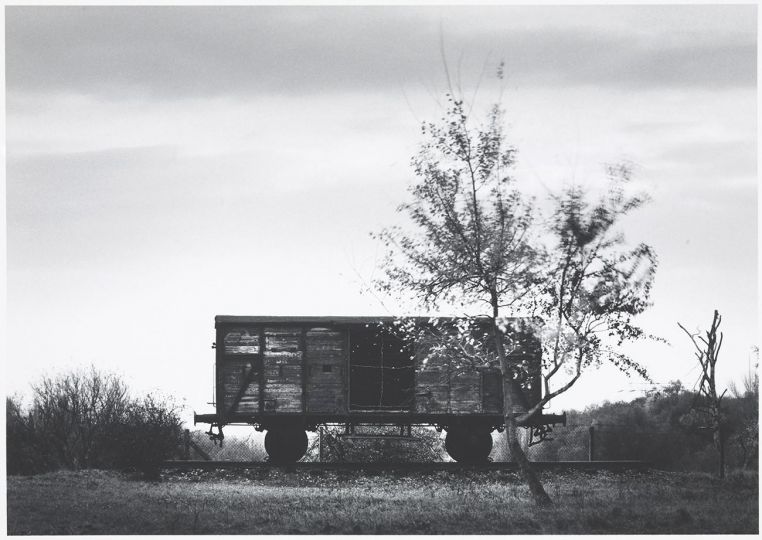 Railway Wagon, Mittelbau-Dora, Germany, 1999 © Michael Kenna