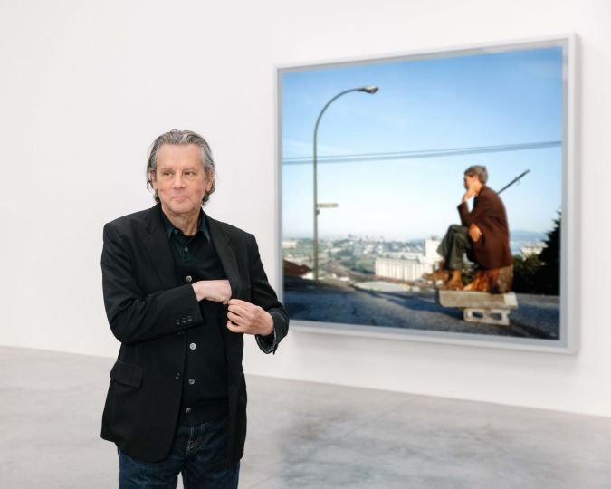 Jeff Wall portrait. Photo by Alex Merz / Courtesy White Cube
