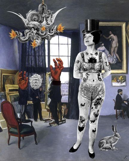 13bis, 2025. Le Lapin du Coin (50x40cm) - Courtesy Galerie Roger-Viollet