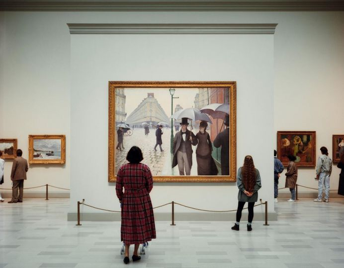 Thomas Struth (GER 1954), Art Institute of Chicago 2, Chicago 1990 - Bayerische Staatsgemäldesammlungen – Sammlung Moderne Kunst in the Pinakothek der Moderne Munich Acquired in 2022 from the Lothar Schirmer Collection, Munich © Thomas Struth