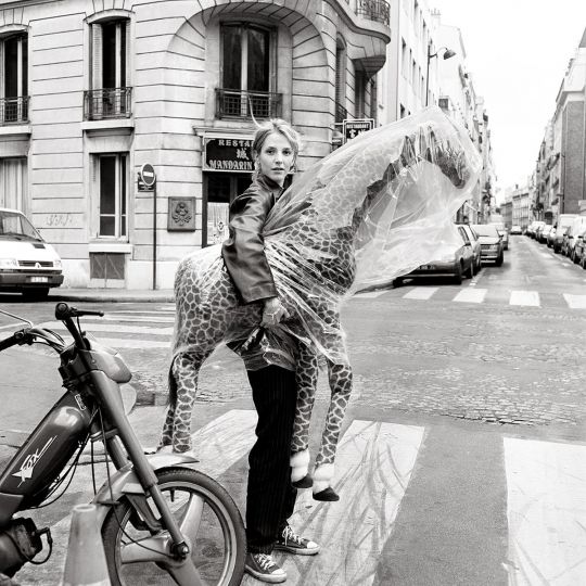 Sandrine Kiberlain, 1996 © Marianne Rosenstiehl