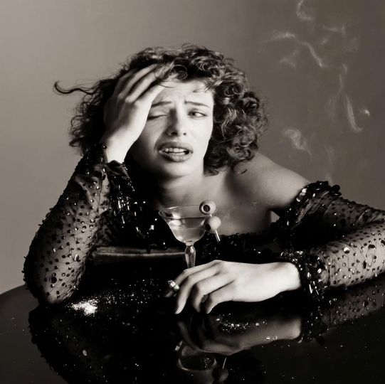 Matthew Rolston, Kelly LeBrock as Sloth, The Seven Deadly Sins, Series, Los Angeles, 1985 © Matthew Rolston. All rights reserved. - From the series Hollywood Royale: Out of the School of Los Angeles - Courtesy Fahey/Klein Gallery, Los Angeles